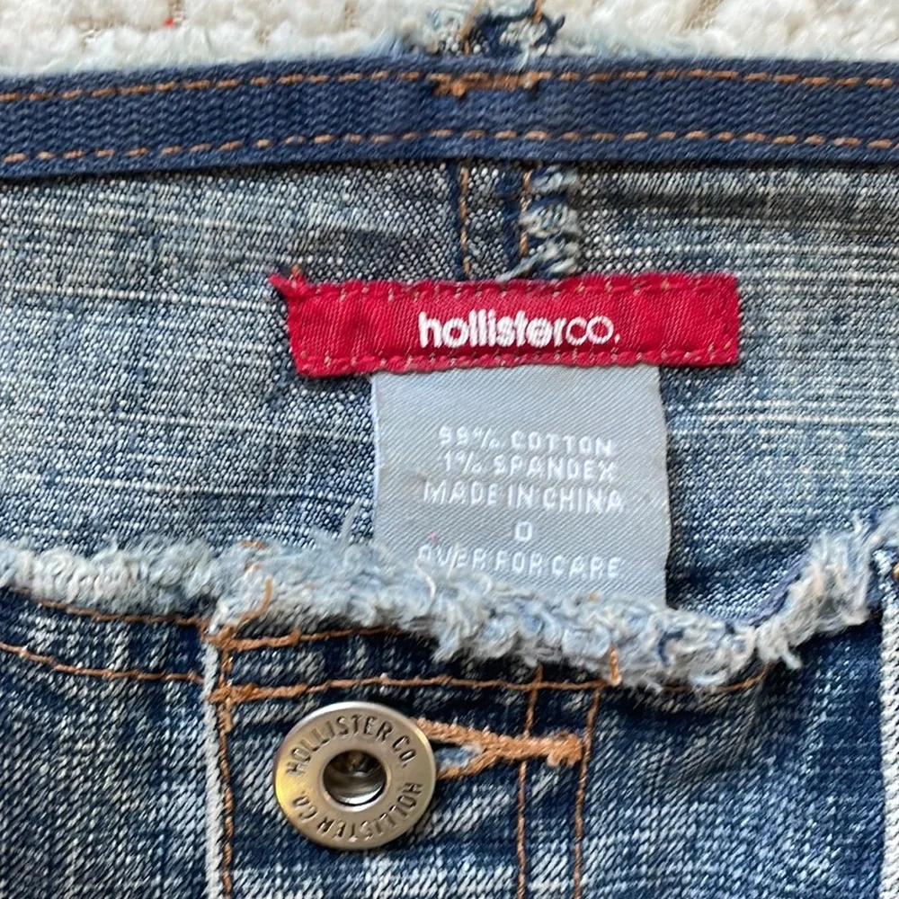 Vintage Hollister Denim Skirt - Picture 2 of 7
